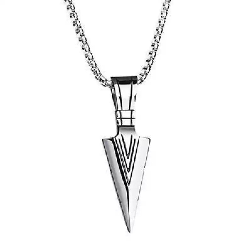 DIJE DE FLECHA UNISEX | SKULL SILVER ARROW