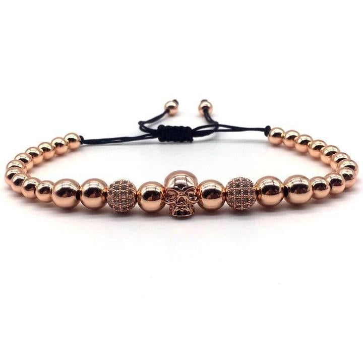 SET DE PULSERAS UNIQUE GOLD ROSE
