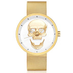 RELOJ PARA DAMA | GOLD SKULL