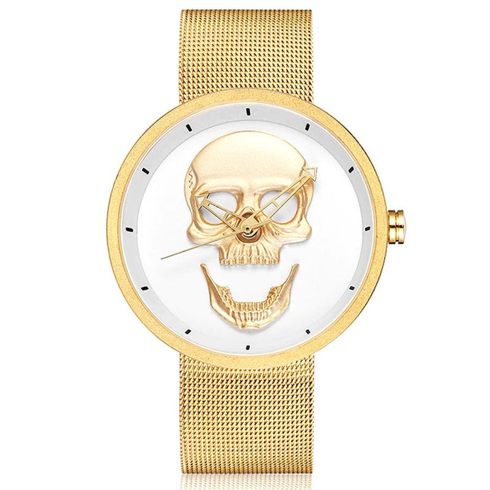 RELOJ PARA DAMA | GOLD SKULL