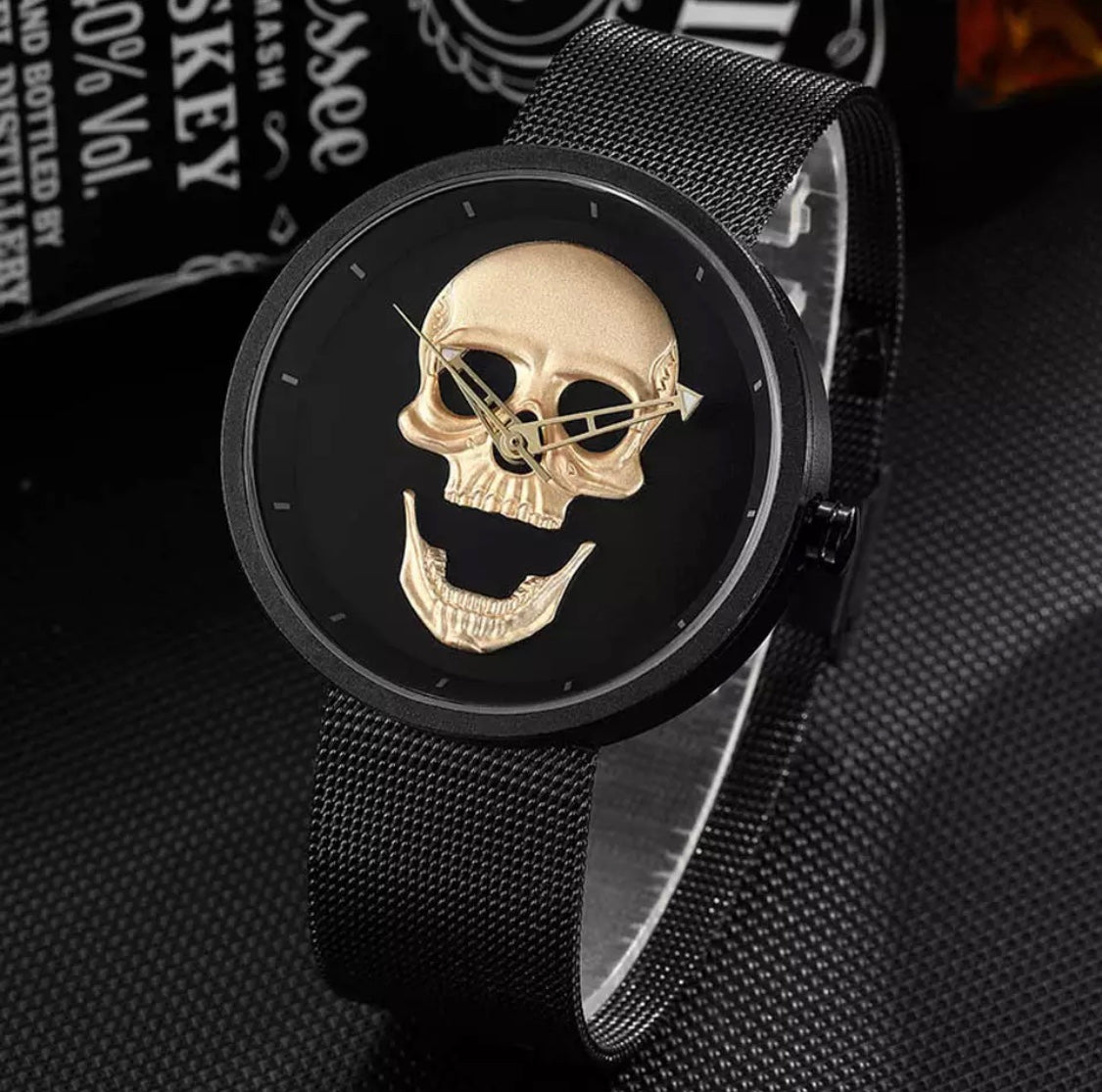 RELOJ PARA DAMA | BLACK SKULL