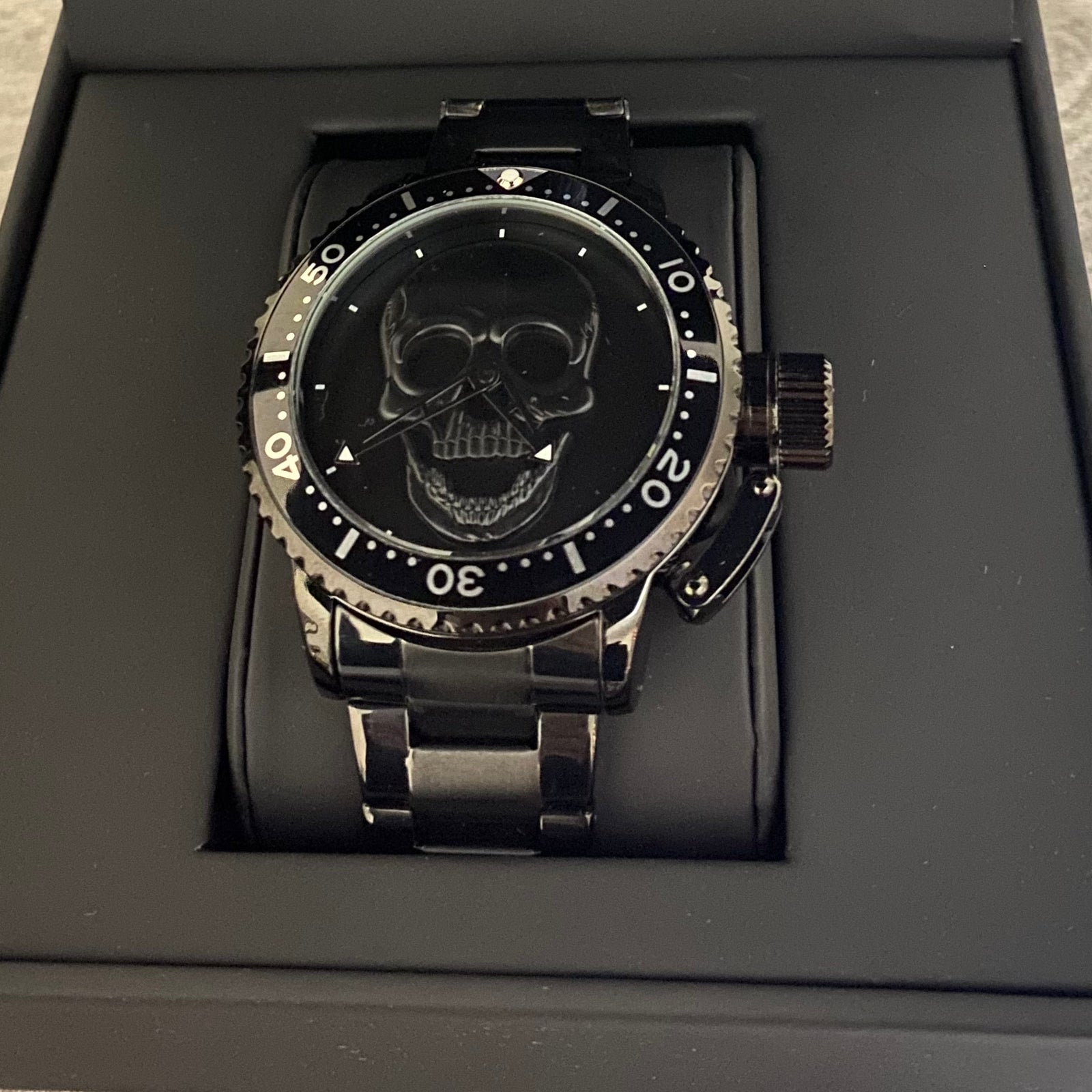 RELOJ PARA HOMBRE | BLACK ROCK SKULL