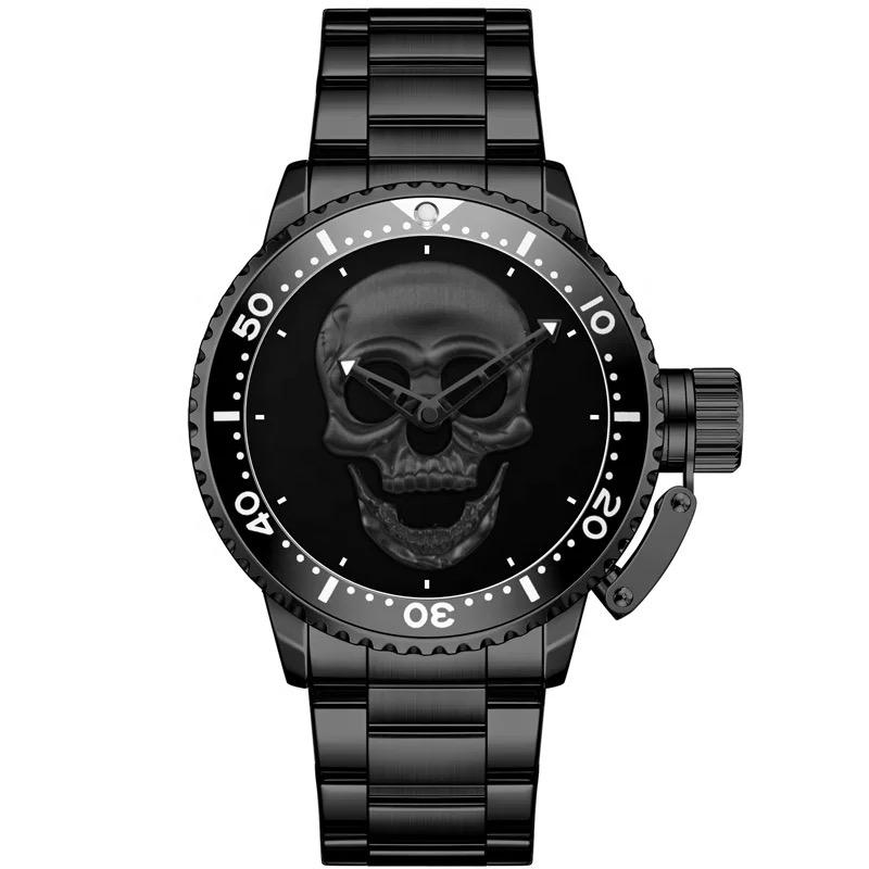 RELOJ PARA HOMBRE | BLACK ROCK SKULL