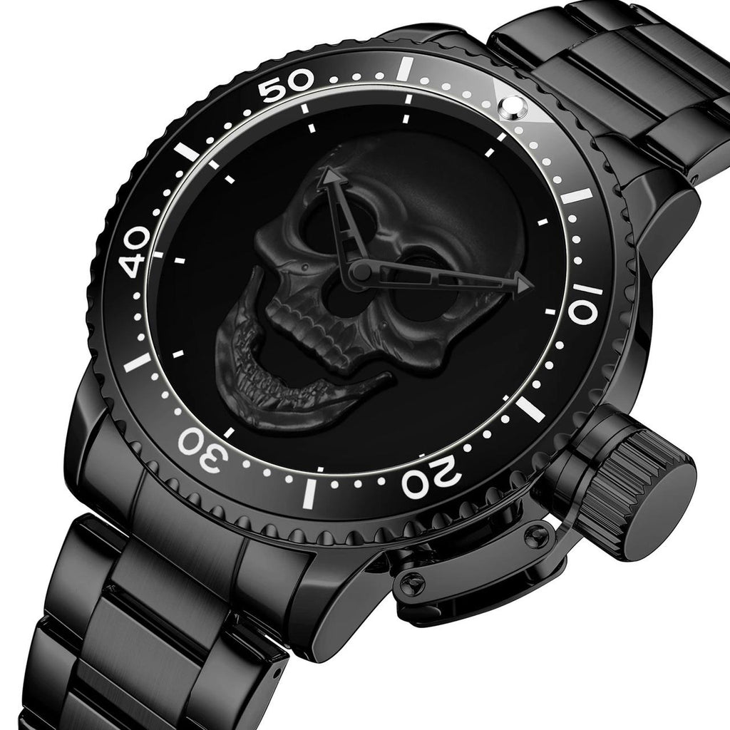 RELOJ PARA HOMBRE | BLACK ROCK SKULL