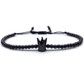 PULSERA UNISEX | BLACK CROWN