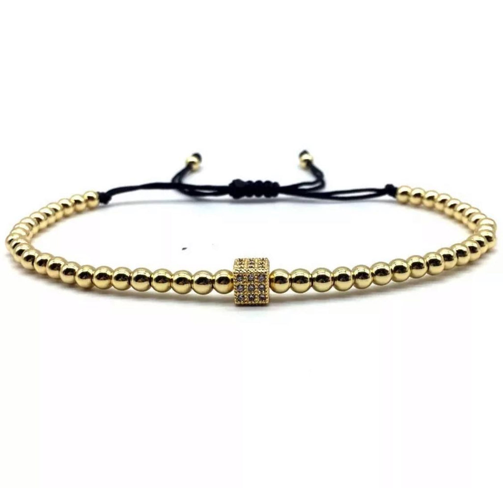 SET DE PULSERAS PARA HOMBRE | KING LION GOLD