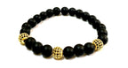 SET DE PULSERAS PARA HOMBRE | KING BAR GOLDEN