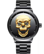 RELOJ Y PULSERA PARA HOMBRE | DÚO GOLDEN KING LION GOLD EDICIÓN ZAFIRO
