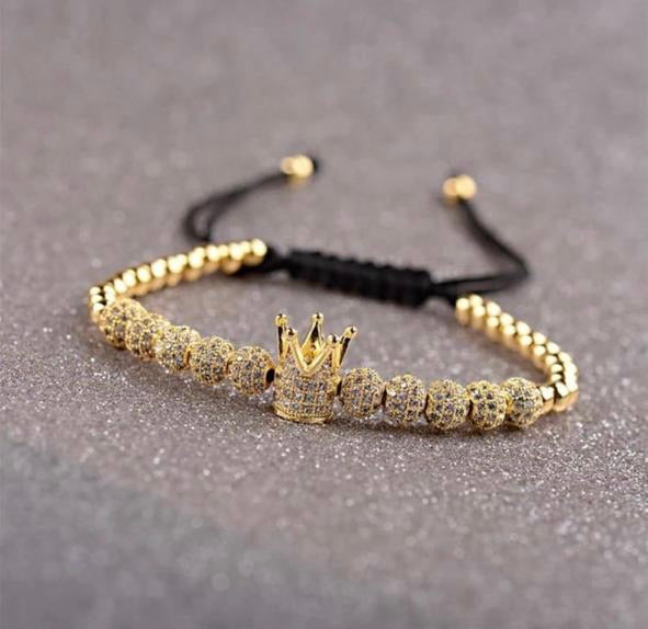 RELOJ Y PULSERAS UNISEX | DÚO MASTER GOLDEN DARK WINNER