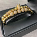 SET DE PULSERAS PARA HOMBRE | FIFTH BALL GOLD