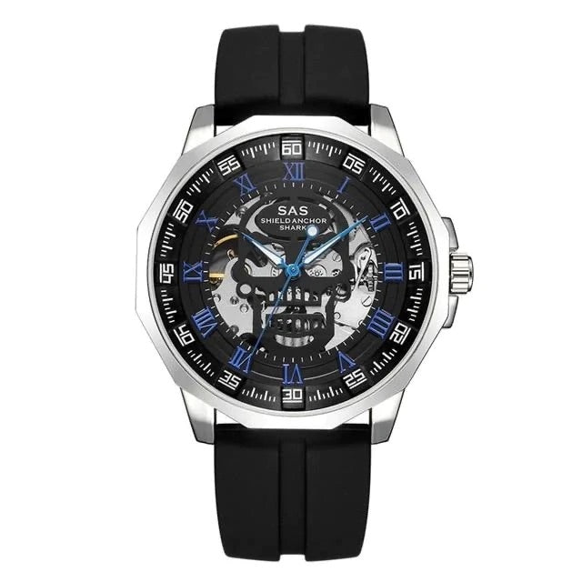 RELOJ PARA HOMBRE | SKULL SHARK BLUE