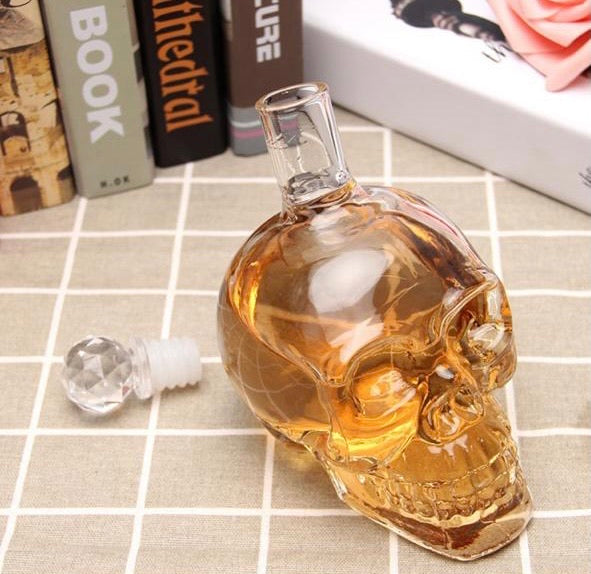 LICORERA DE CRISTAL | PREMIUM SKULL